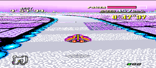 F-Zero (Nintendo Super System) Screenthot 2